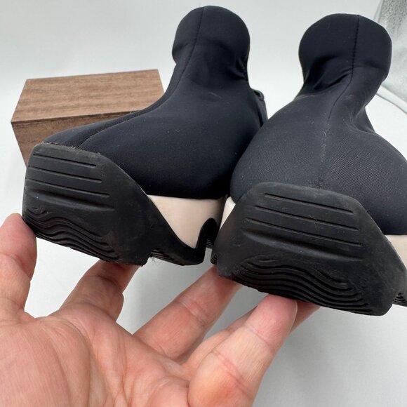 iRi Black and White Neoprene Sneaker Size 39 - Picture 9 of 10